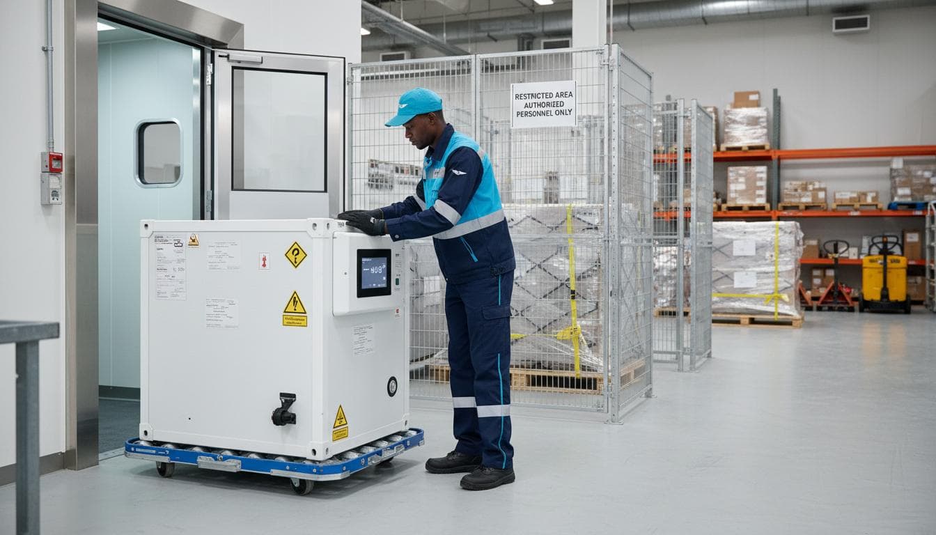 Temperature controlled storage