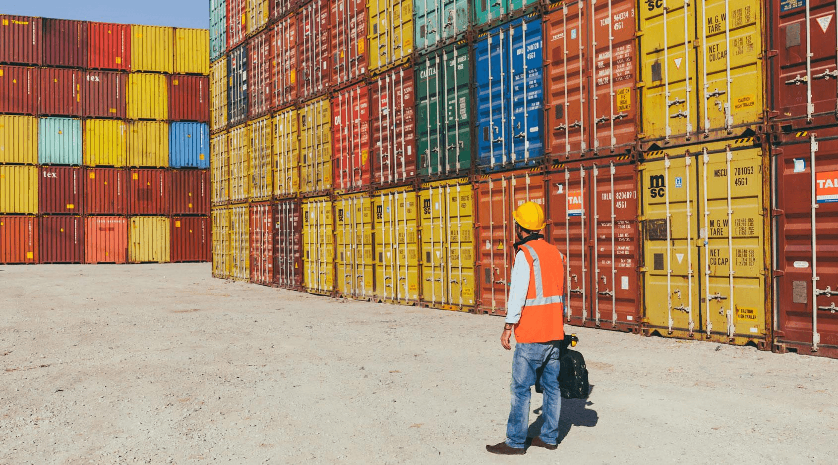 Container freight yard